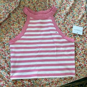 High neck American eagle top
